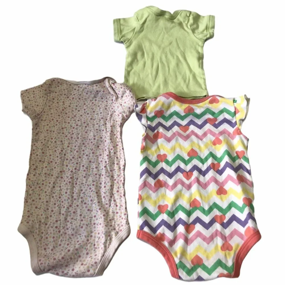 Baby Girl Clothing Lot 3 Pieces Child Of Mine Carter’s L Kidgets Big Oshi‎ 0-3M